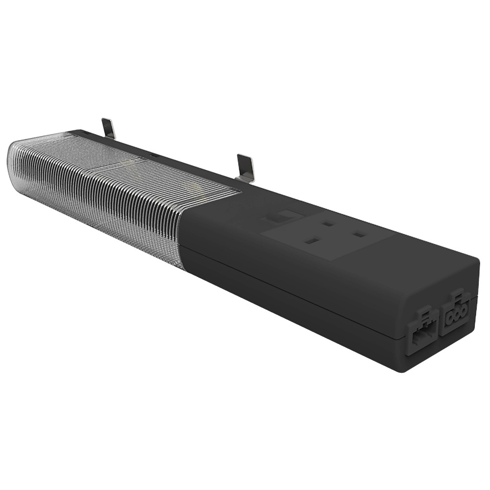 Светильник стационарный с розеткой модели NSYLAMLDB