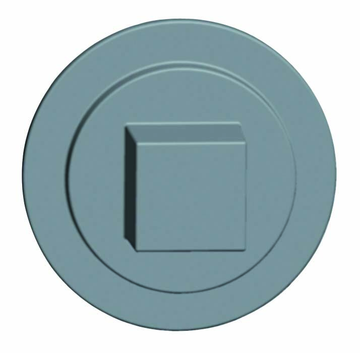 ПЛОСКАЯ НАКЛАДКА + КВАДРАТНЫЙ ПРОФИЛЬ 8 ММ