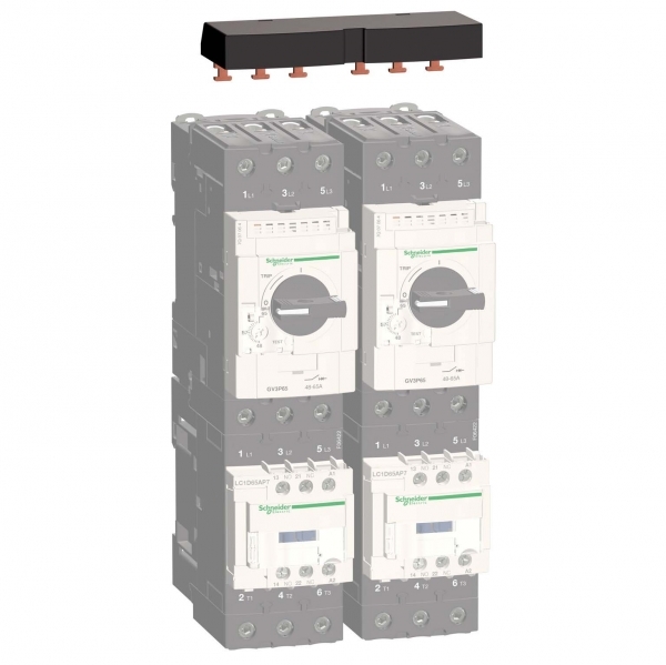 2 GV3 СИЛ. ШИНА ДЛЯ 2-Х АВТОМАТИЧ. ВЫКЛ.