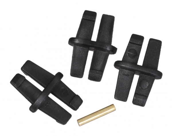 КОМПЛЕКТЫ ДЛЯ СБОРКИ ДЕРЖАТЕЛЕЙ ПРЕДОХРАНИТЕЛЕЙ 1 ШПЛИНТ, 2 ЗАЖИМА .22X58