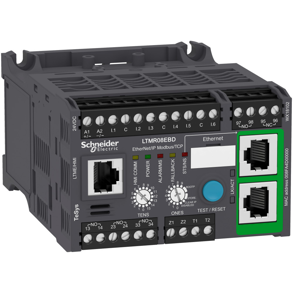 РЕЛ.TESYS T ETHERNET 0.4-8A 24VDC
