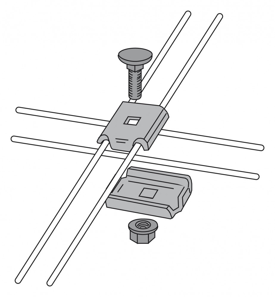 КРОНШТЕЙН ДЛЯ ПОДВЕСКИ ЛОТКА В39/320-422