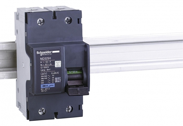 АВТОМАТИЧЕСКИЙ ВЫКЛ. NG125H 2П 16A C