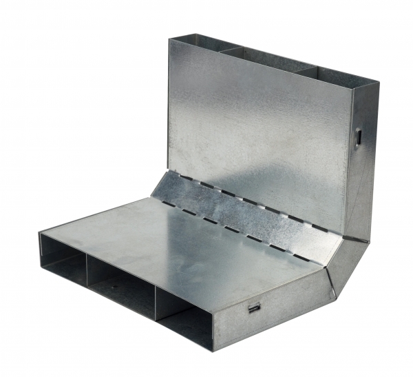 ПЕРЕХОД ВЕРТИКАЛЬНЫЙ ДЛЯ КОРОБА 350Х38ММ