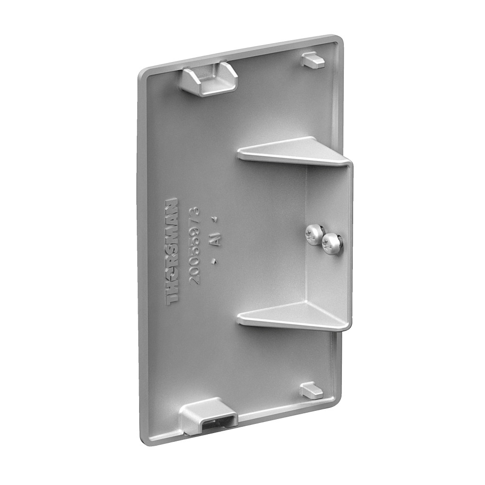 INKA-ES123Х72-ЗАГЛУШКА АНОД.АЛЮМ