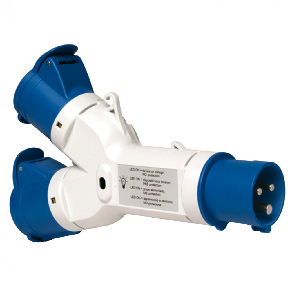 ДВ  РАЗВЕТВ 2 16A IP44 220V 2PT50 E 60