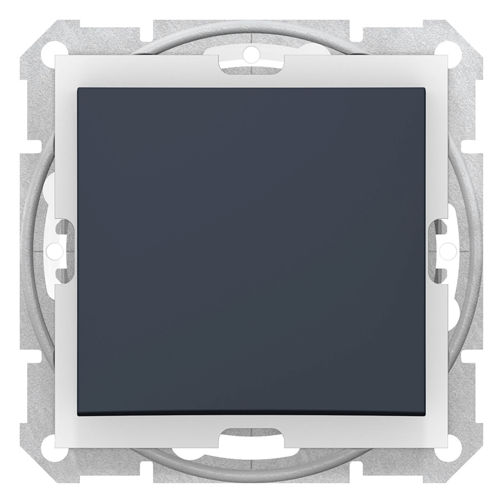 Выключатель IP44 графит