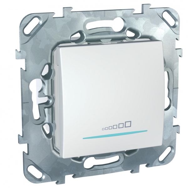 ДИММЕР НАЖИМНОЙ, 20-350VA БЕЛ