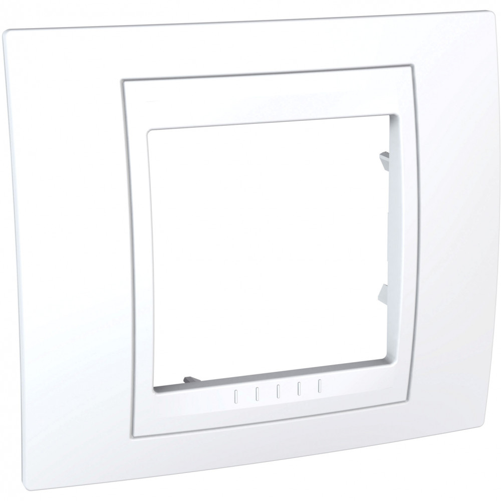 UNICA ХАМЕЛЕОН РАМКА 1-постовая, БЕЛЫЙ