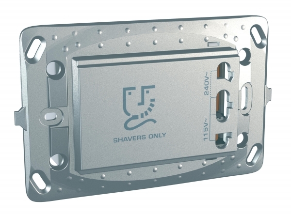 Розетка для электробритв алю