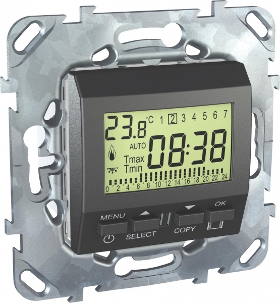 ЭЛЕКТРОННЫЙ ТЕРМОСТАТ 8А НЕДЕЛЬНЫЙ