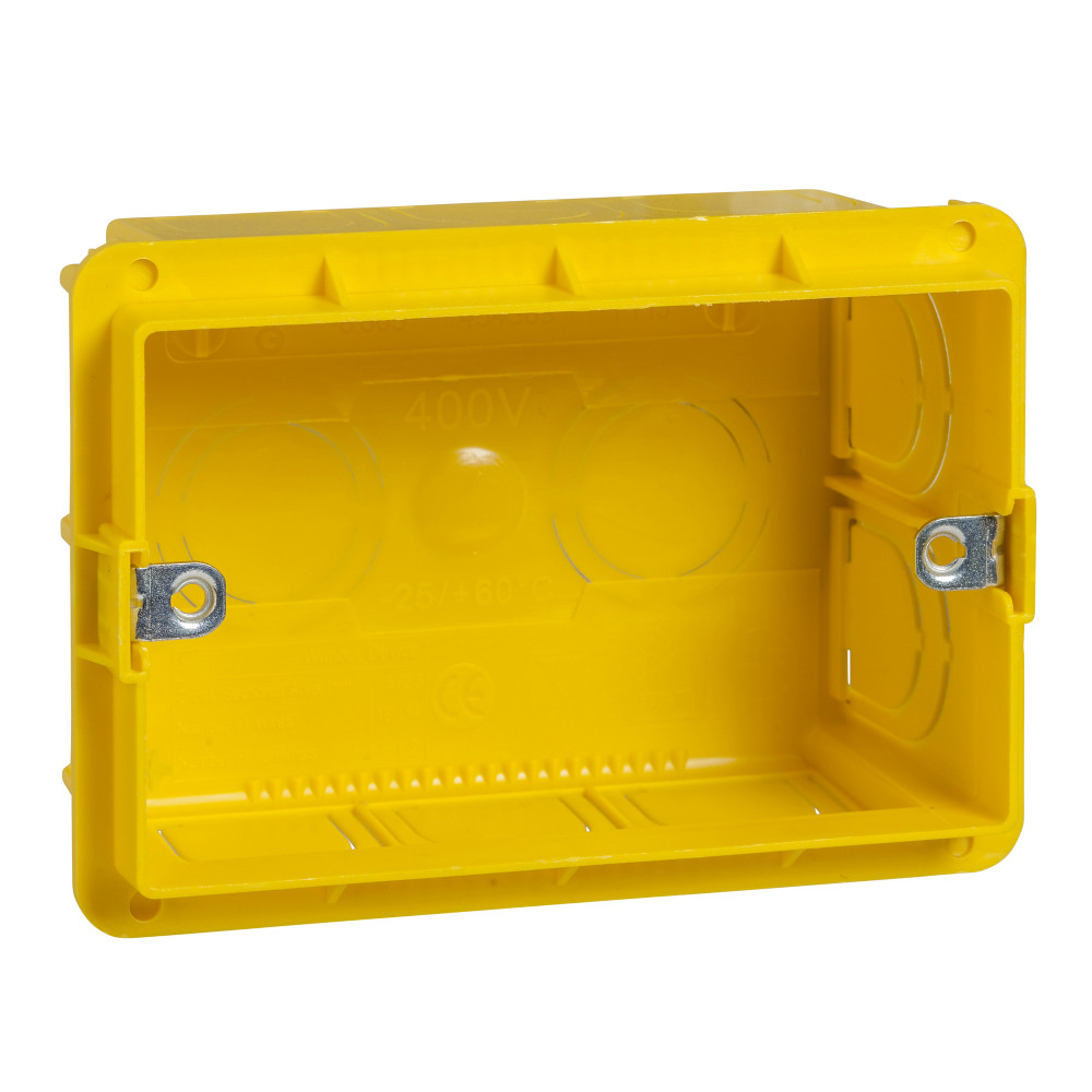 UNICA MODULAR КОРОБКА монтажная 3 модуля