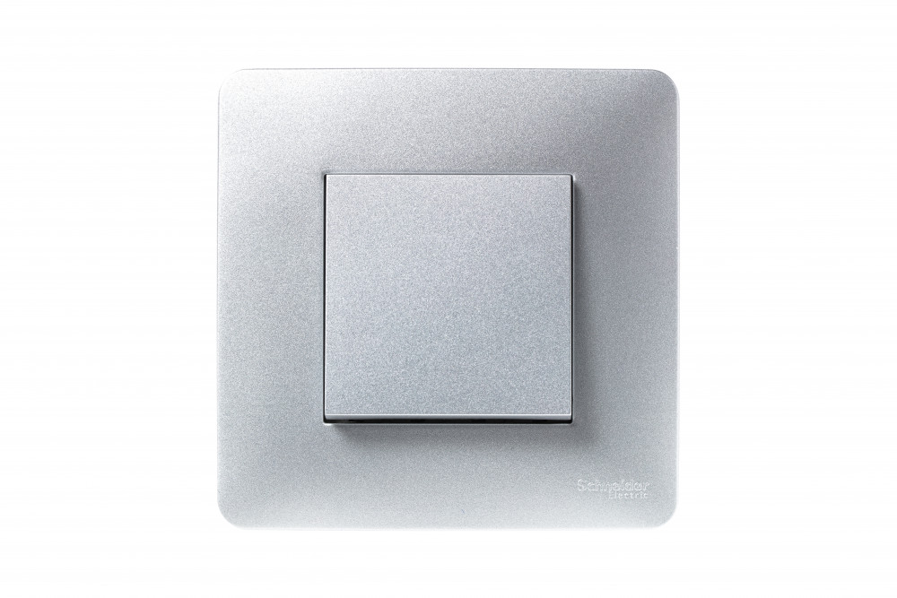 UNICA STUDIO рамка 1-постовая, алюминий