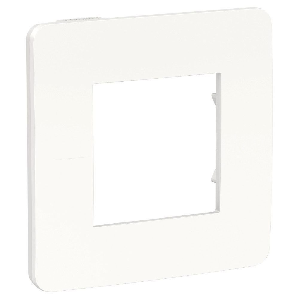 UNICA STUDIO рамка 1-постовая, белый/белый