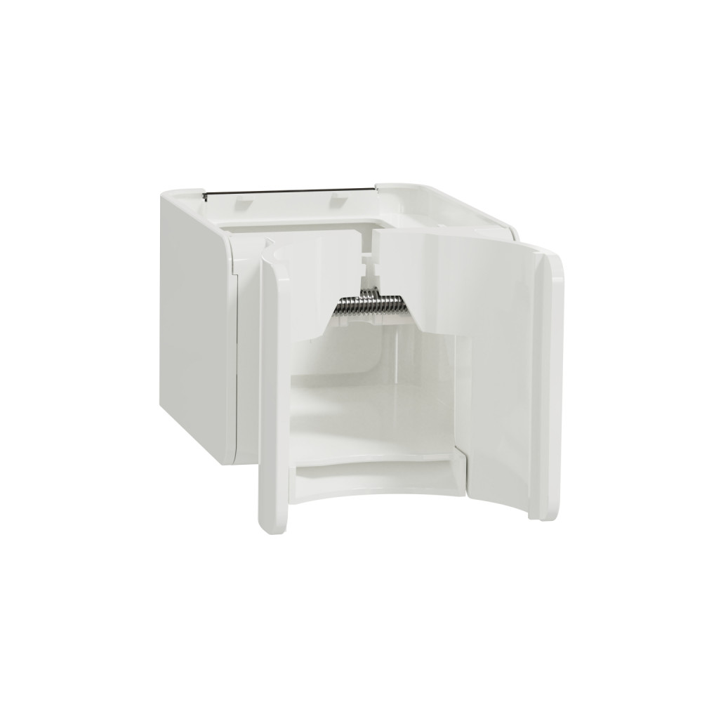 Unica System+ Заглушка блока одинарная для колонн/мини-колонн БЕЛАЯ