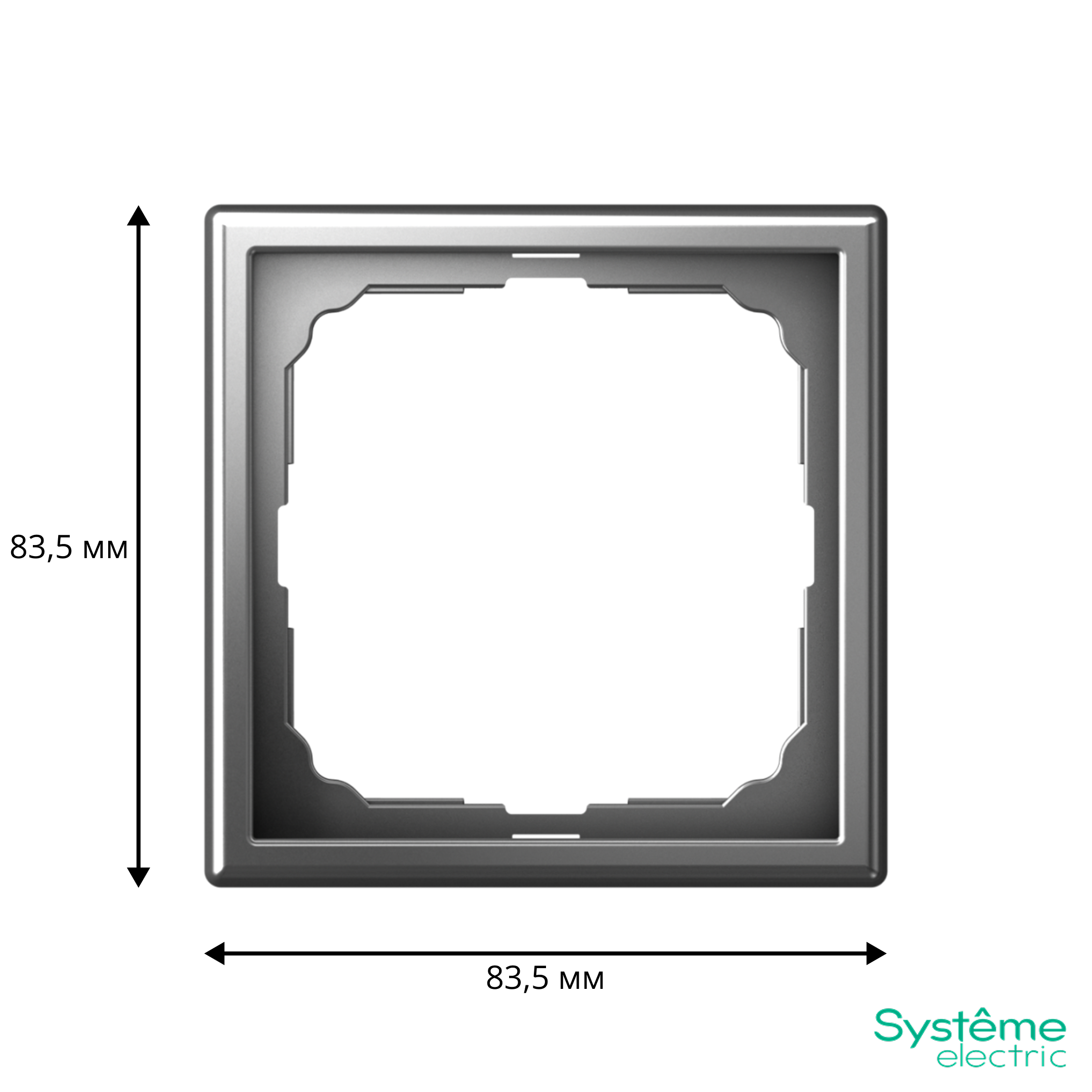 ARTGALLERY 1-постовая РАМКА, СТАЛЬ