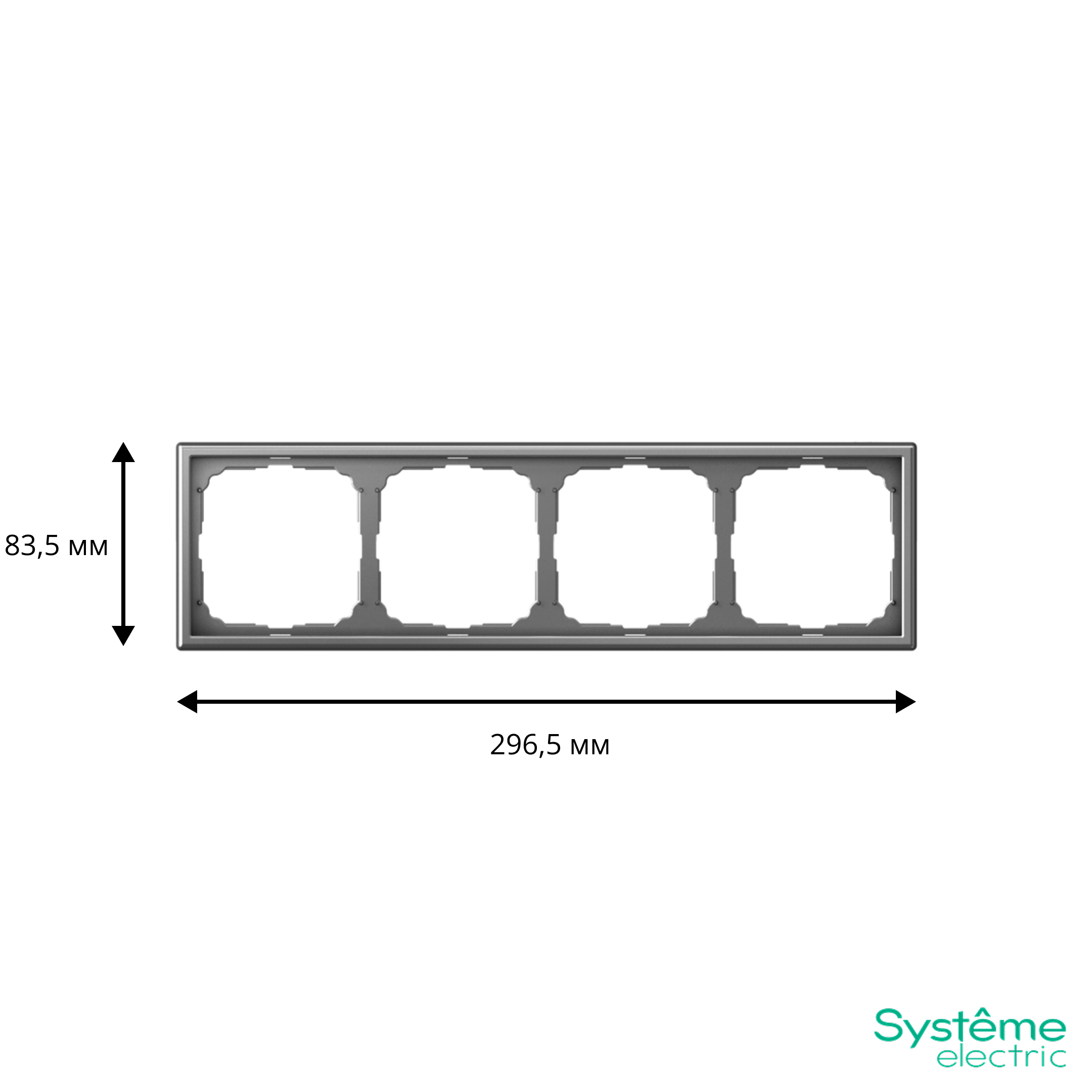 ARTGALLERY 4-постовая РАМКА, универсальная, СТАЛЬ