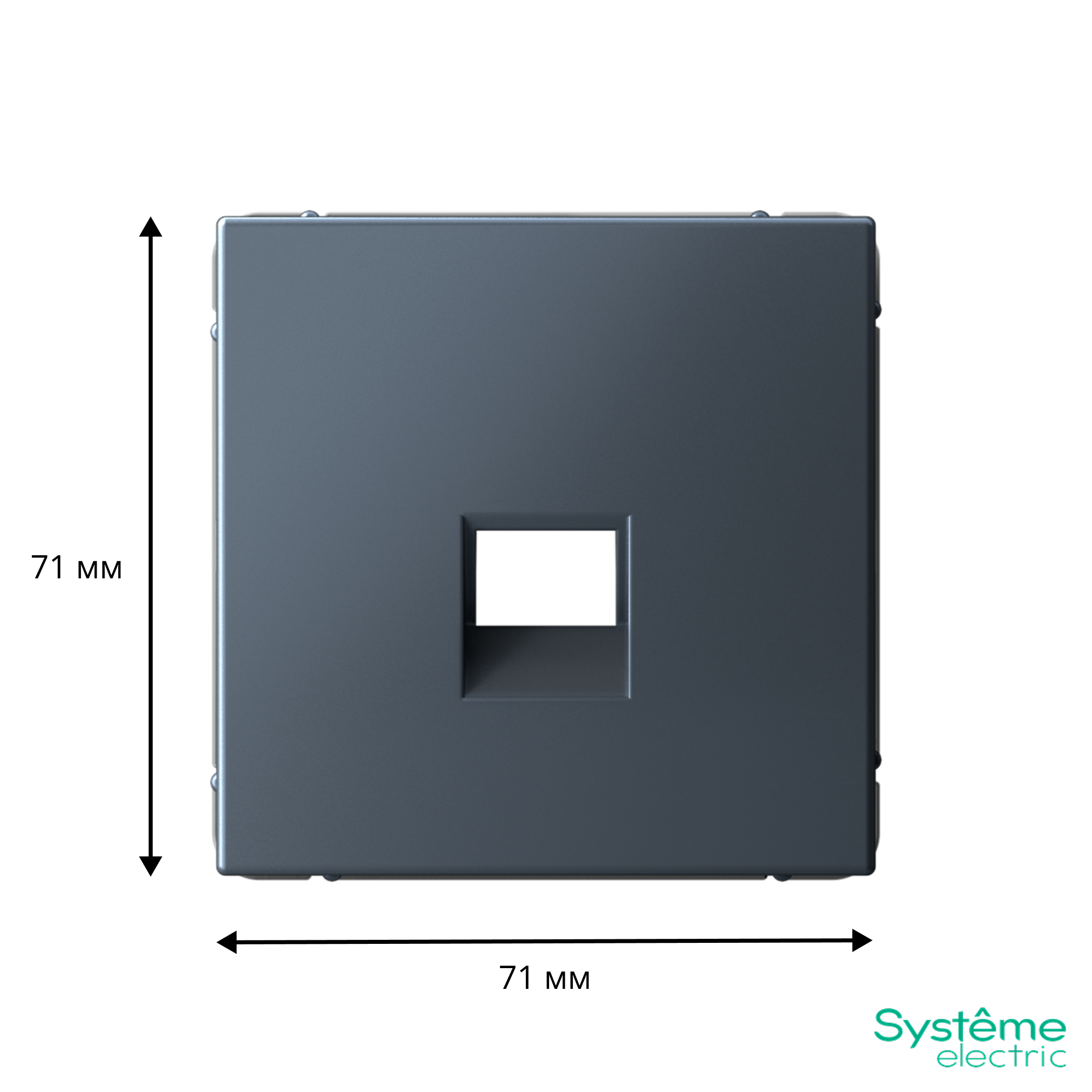 ARTGALLERY НАКЛАДКА для информационных функций типа Keystone, ГРИФЕЛЬ