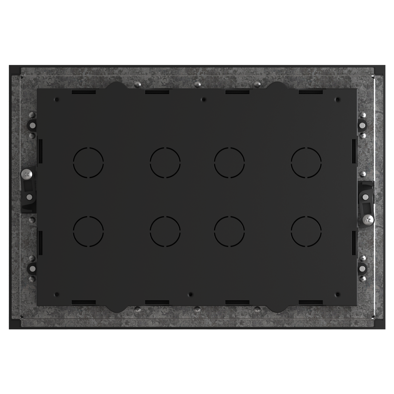 MultiDesk Люк на 24 модулей IP40 для фальшпола с монтажной коробкой, тип MDK10