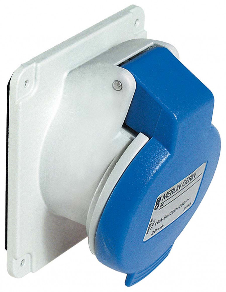 РОЗ СКР УСТ УГЛ ВИНТ16А 3P+N+E IP44 380В