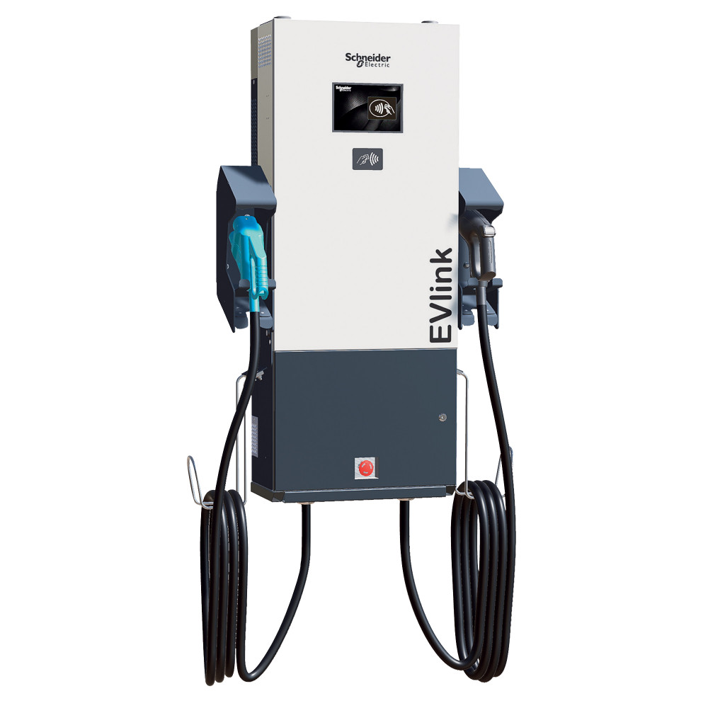 Станция EVlink DC 24кВт CHAdeMO_CCS2
