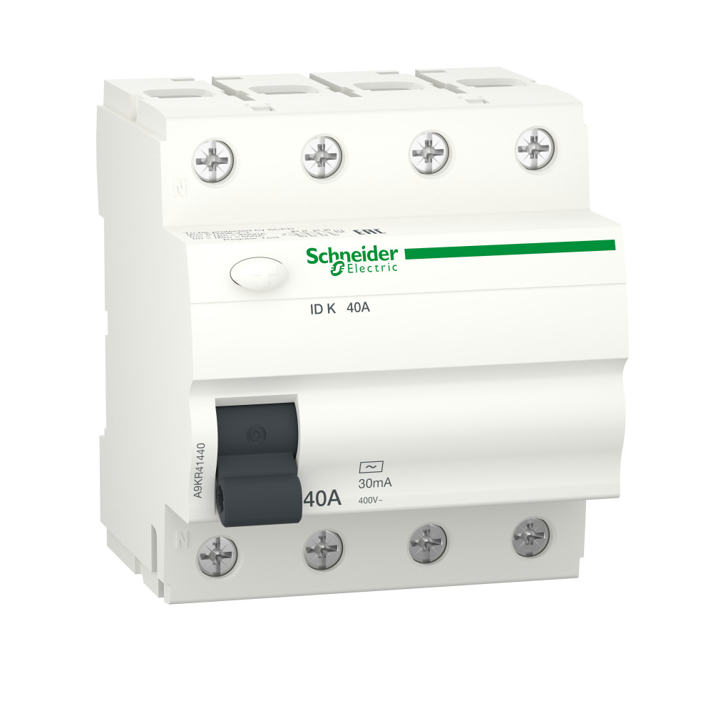 Acti9 ВЫКЛЮЧАТЕЛЬ ДИФ. ТОКА (ВДТ) 4P 40A 30mA AC