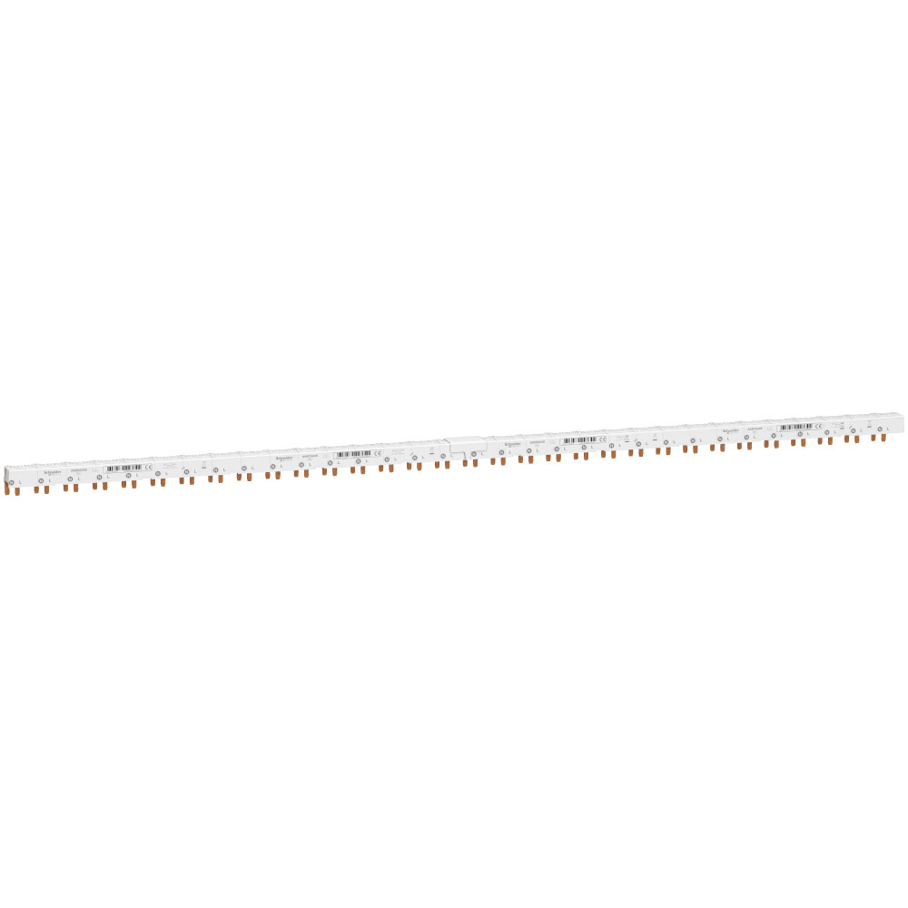 Шинка гребенчатая 1P+N+Aux (AuxNL1…(шаг 9мм)) 80А 48 мод.