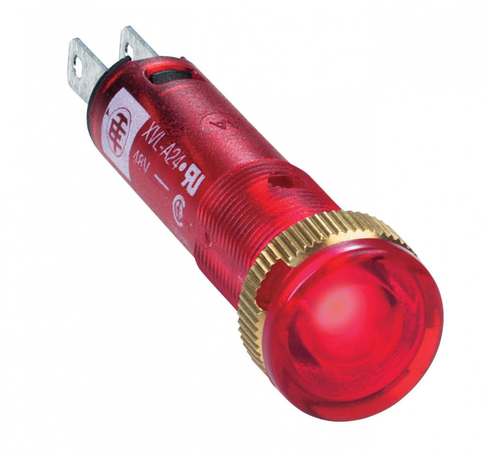 СИГНАЛЬНАЯ ЛАМПА 8ММ КРАСНАЯ