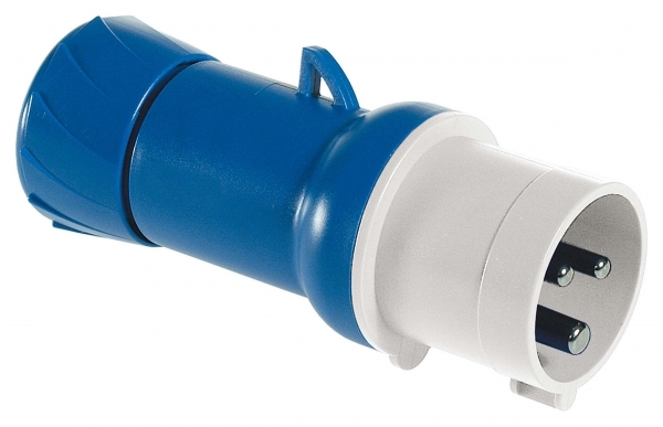 КАБ. ВИЛКА, ВИНТ 32А 2P+E IP44 220В