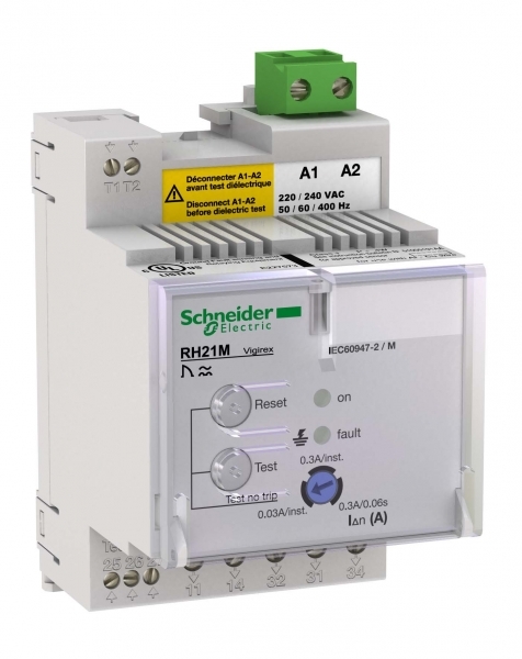 RH21M 220/240В 50/60/400 ГЦ С РУЧ.СБРОС.