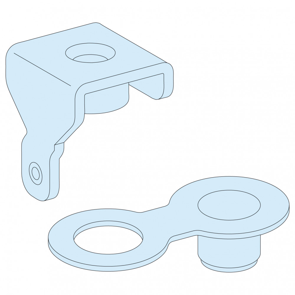 КОМПЛ.КРЕПЕЖ.ДЕТАЛЕЙ ВЕРХНЕЙ ПАНЕЛИ IP55