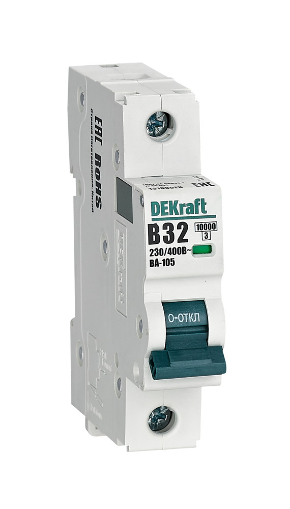 Автоматический выключатель ВА-105 1P 32А B 10кА
