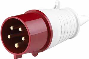 Вилка переносная 025 3Р+РЕ+N 32А 380В IP44 ВП-102