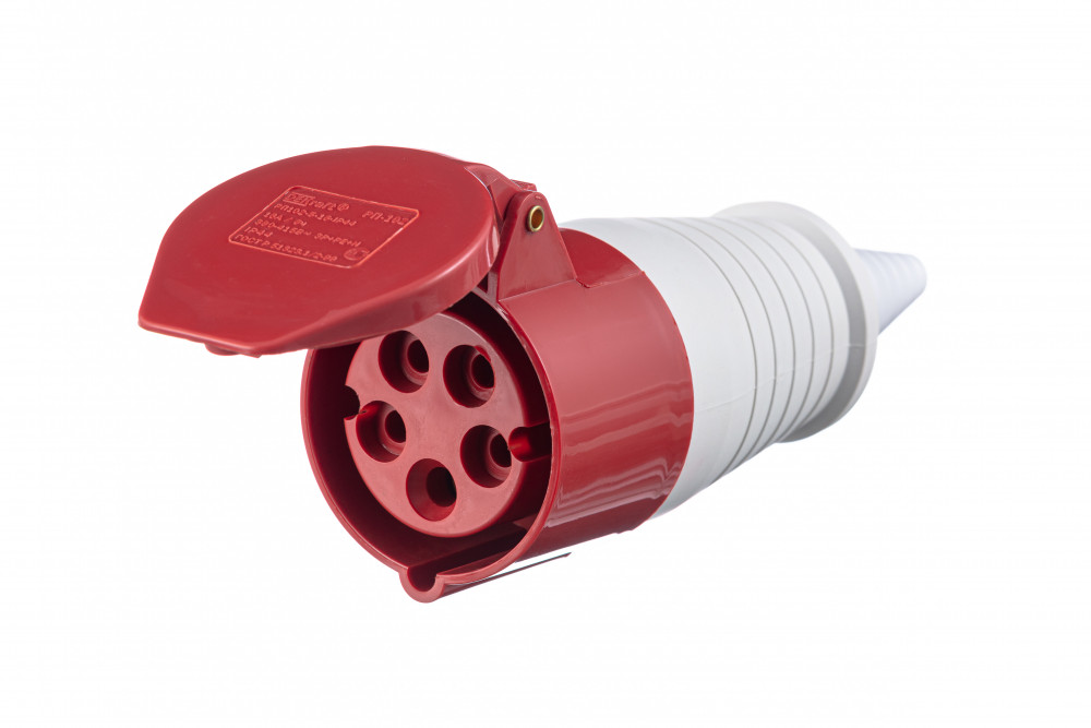 Розетка переносная 215 3Р+РЕ+N 16А 380В IP44 РП-102