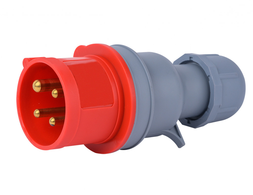 Вилка перен. 3Р+РЕ 16А 380В IP44 ВП-103