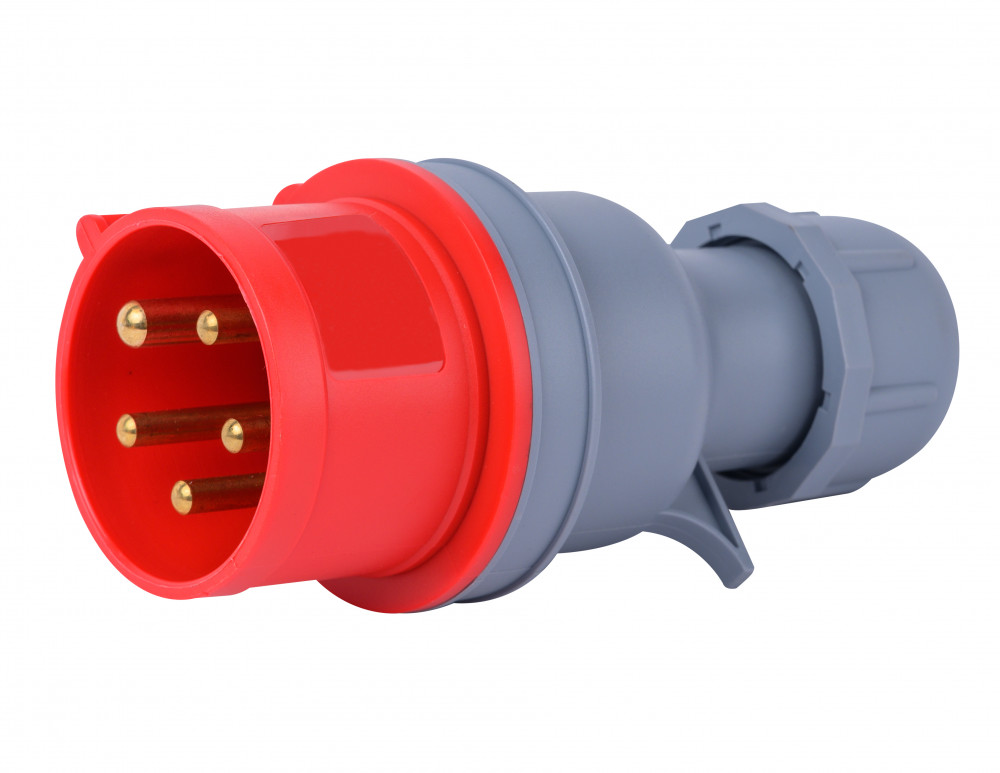 Вилка перен. 3Р+РЕ+N 32А 380В IP44 ВП-103