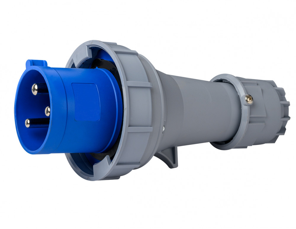 Вилка перен. 2Р+РЕ 125А 220В IP67 ВП-103