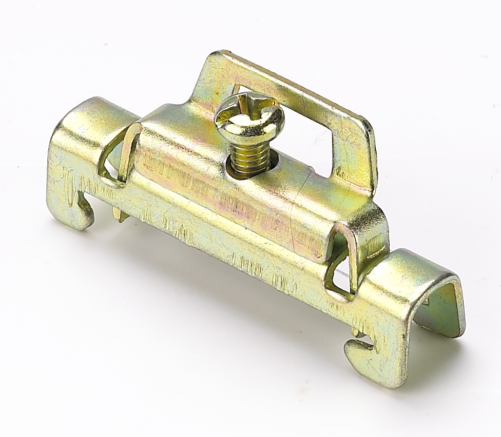 Огран. металлич. на DIN-рейку с 1 винтом ФК101-01