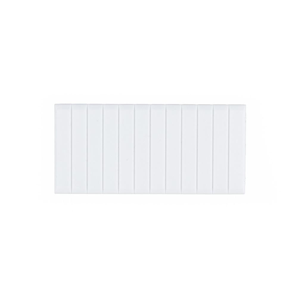 Заглушка для пластрона на 6 модулей СЕРАЯ ЗП-101