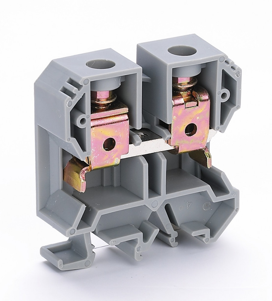 Зажим наборный 125А 35мм2 ЗН-101 серый