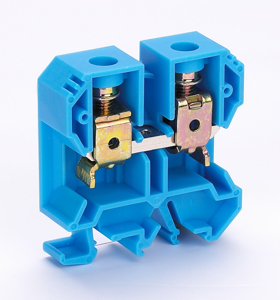 Зажим наборный 125А 35мм2 ЗН-101 синий