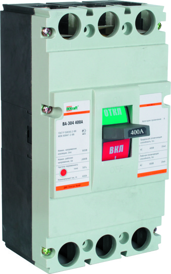 ВА304-3Р-0400А_сил. авт. выкл.
