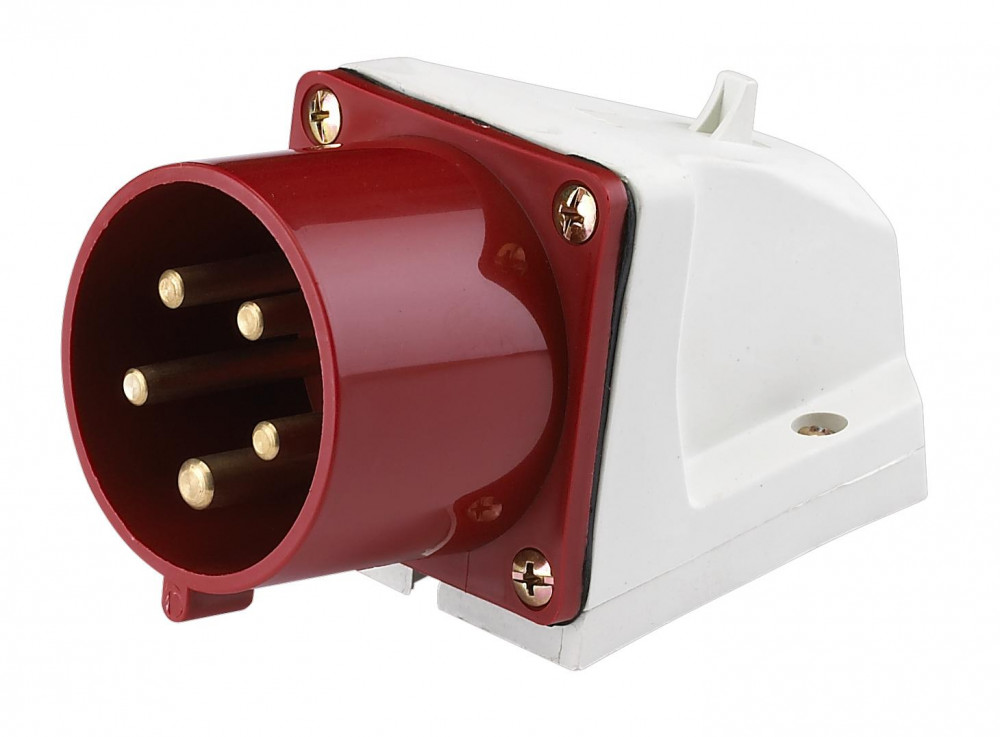 Вилка стационарная 515 3Р+РЕ+N 16А 380В IP44 ВС-102