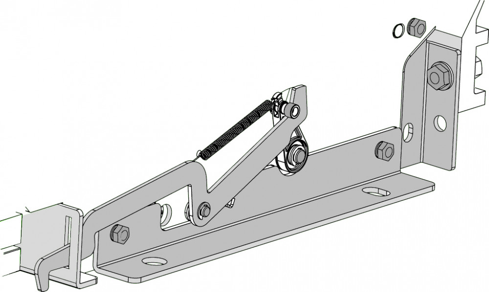 Блокировка дверцы ВА-733