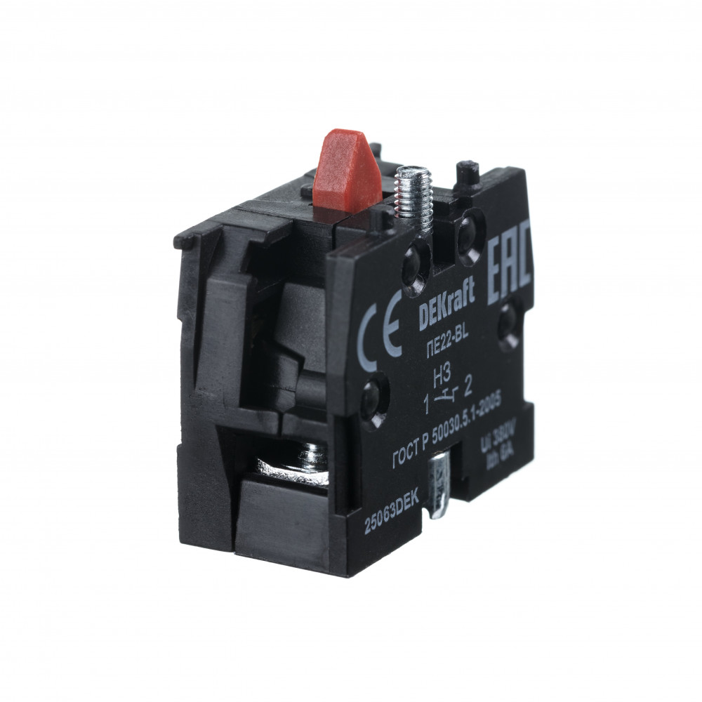 Контакт доп. для двойных выкл. ПЕ-22 1НЗ ДК-22