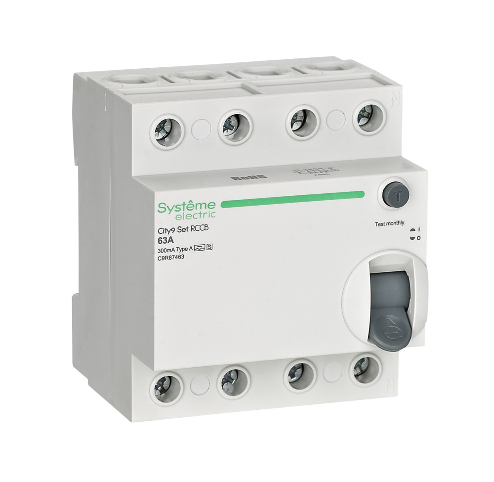 City9 Set ВДТ 63А 4P 300мА A-S 400В