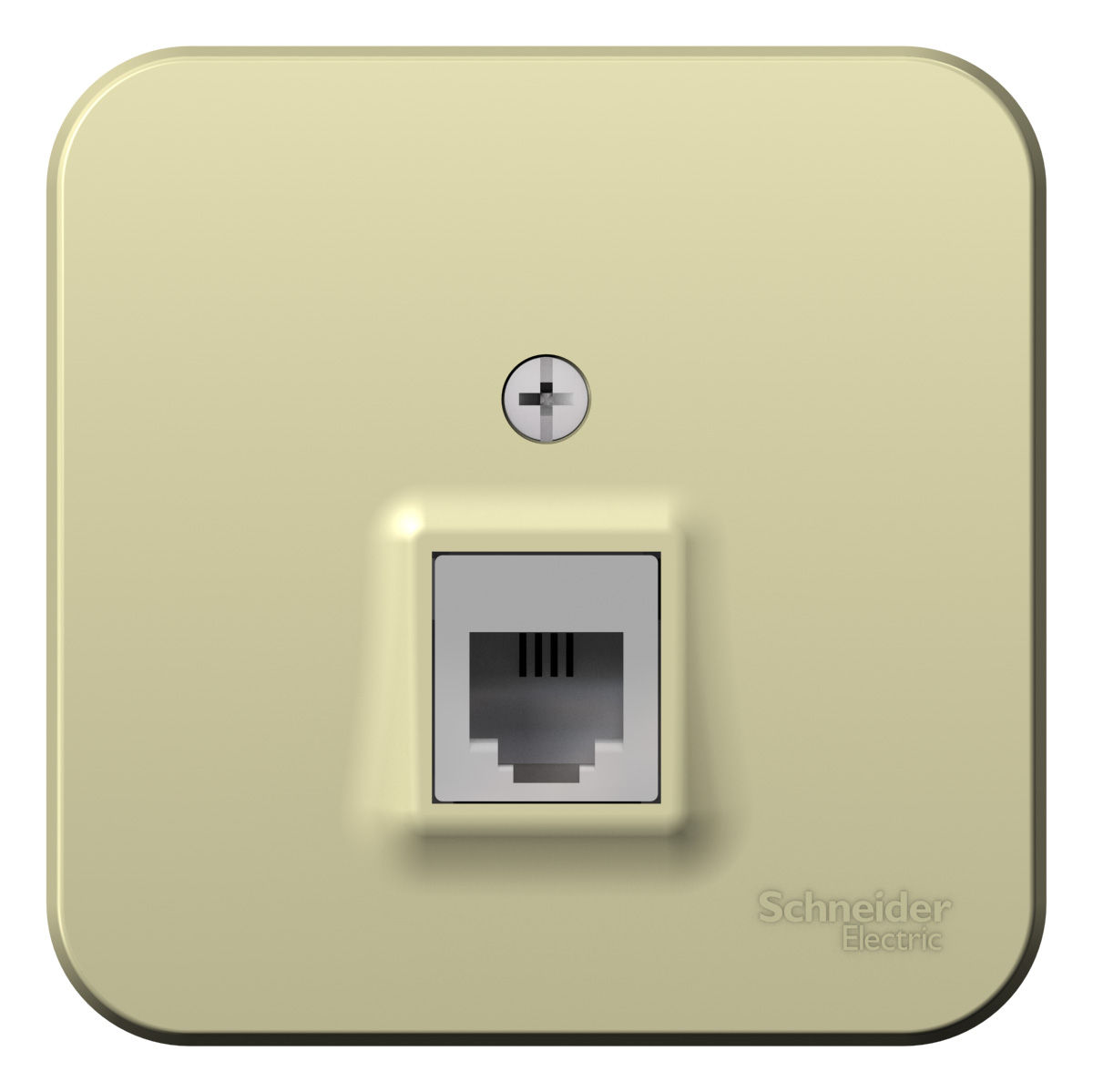 BLANCA О/У РОЗЕТКА телефонная RJ11 ИЗОЛ.ПЛ., БЕЖЕВЫЙ