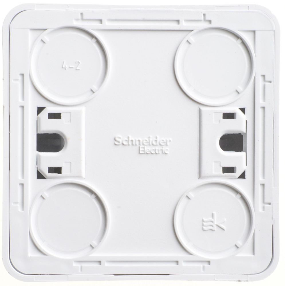 ЭТЮД О/У 1-клавишный ВЫКЛЮЧАТЕЛЬ 10 АХ, БЕЛЫЙ