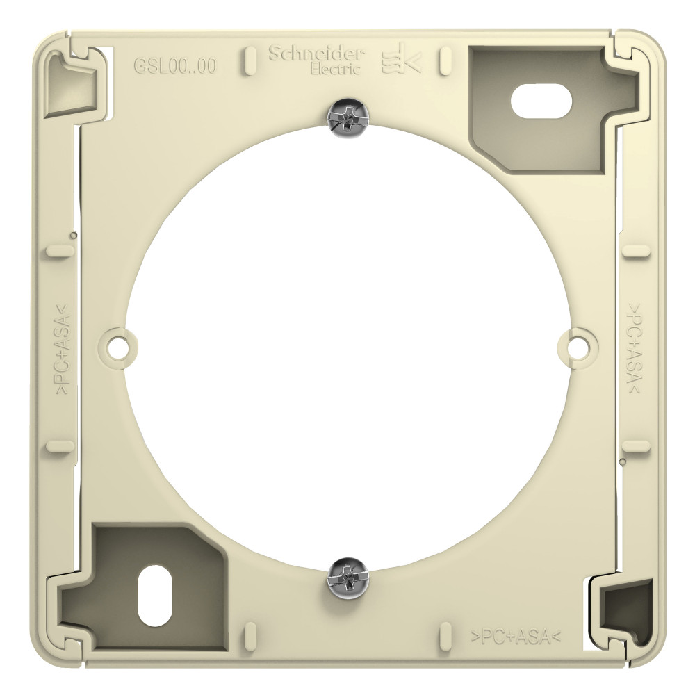 GLOSSA КОРОБКА для наружного монтажа, БЕЖЕВЫЙ