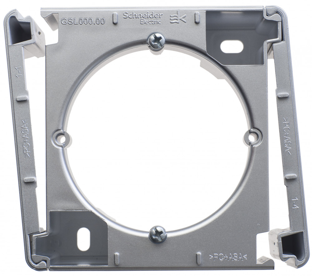 GLOSSA КОРОБКА для наружного монтажа, АЛЮМИНИЙ